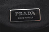 Authentic PRADA Nylon Tessuto Leather Shoulder Cross Body Bag Purse Black 2874K