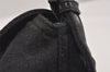 Authentic FENDI Vintage Shoulder Hand Bag Purse Jersey Leather Gray 2875K