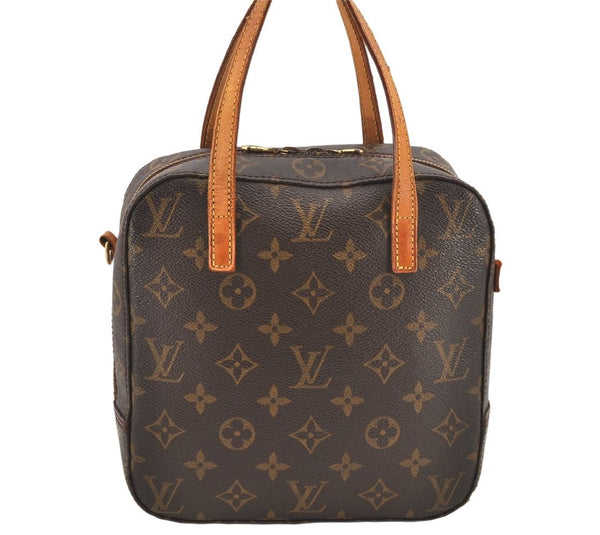 Authentic Louis Vuitton Monogram Spontini 2Way Shoulder Hand Bag M47500 LV 2876K