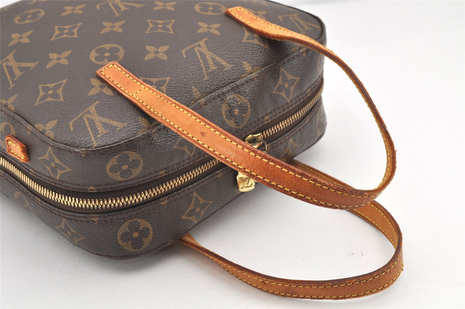 Authentic Louis Vuitton Monogram Spontini 2Way Shoulder Hand Bag M47500 LV 2876K