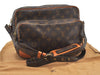 Authentic Louis Vuitton Monogram Nile Shoulder Cross Body Bag M45244 LV 2877J