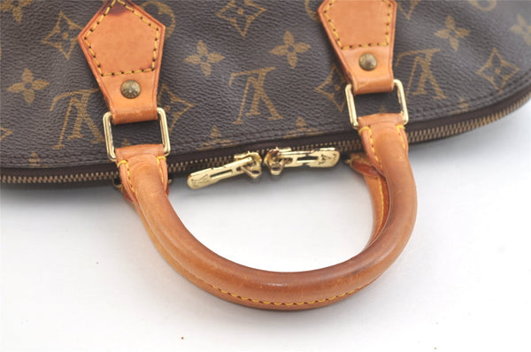 Authentic Louis Vuitton Monogram Alma Hand Bag Purse M51130 LV 2877K