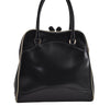 Authentic PRADA Vintage Leather Nappa Shoulder Hand Bag Purse Black 2878J