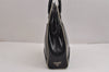 Authentic PRADA Vintage Leather Nappa Shoulder Hand Bag Purse Black 2878J