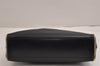 Authentic PRADA Vintage Leather Nappa Shoulder Hand Bag Purse Black 2878J