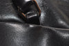 Authentic PRADA Vintage Leather Nappa Shoulder Hand Bag Purse Black 2878J