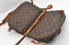 Authentic Louis Vuitton Monogram Saumur 30 Shoulder Cross Bag M42256 LV 2878K