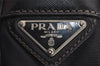 Authentic PRADA Nylon Tessuto Leather 2Way Business Bag Black Junk 2879J