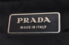 Authentic PRADA Nylon Tessuto Leather 2Way Business Bag Black Junk 2879J