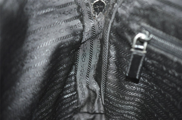 Authentic PRADA Nylon Tessuto Leather 2Way Business Bag Black Junk 2879J