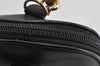 Authentic GUCCI Bamboo 2Way Shoulder Hand Bag Purse Leather Black Junk 2880K