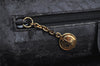 Authentic GUCCI Bamboo 2Way Shoulder Hand Bag Purse Leather Black Junk 2880K