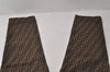 Authentic FENDI Zucca Pants Canvas 32inches USA Size 10 Brown Black 2881J