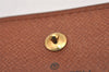 Authentic Louis Vuitton Monogram M61652 Porte Monnaie Billet Carte Credit 2882I