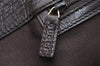 Authentic GUCCI Vintage Hand Tote Bag GG Canvas Leather 106251 Brown 2883K