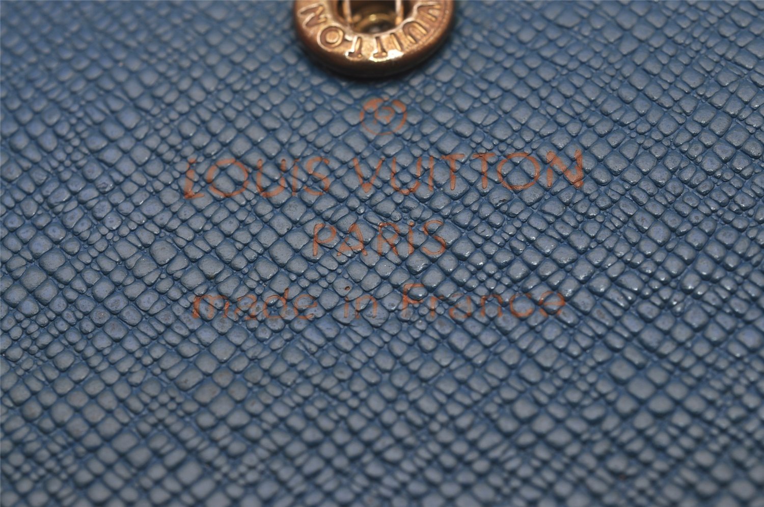 Authentic Louis Vuitton Epi Multicles 6 Key Case Blue M63815 LV 2884I