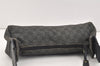 Authentic GUCCI Vintage Shoulder Hand Bag GG Canvas Leather 92697 Black 2884K