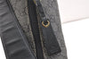 Authentic GUCCI Vintage Shoulder Hand Bag GG Canvas Leather 92697 Black 2884K