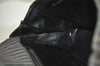 Authentic FENDI Pequin Shoulder Hand Bag Purse PVC Leather Brown Black 2886I