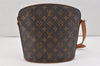 Authentic Louis Vuitton Monogram Drouot Shoulder Cross Bag M51290 Junk 2886K