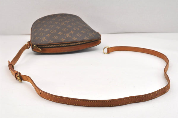 Authentic Louis Vuitton Monogram Drouot Shoulder Cross Bag M51290 Junk 2886K