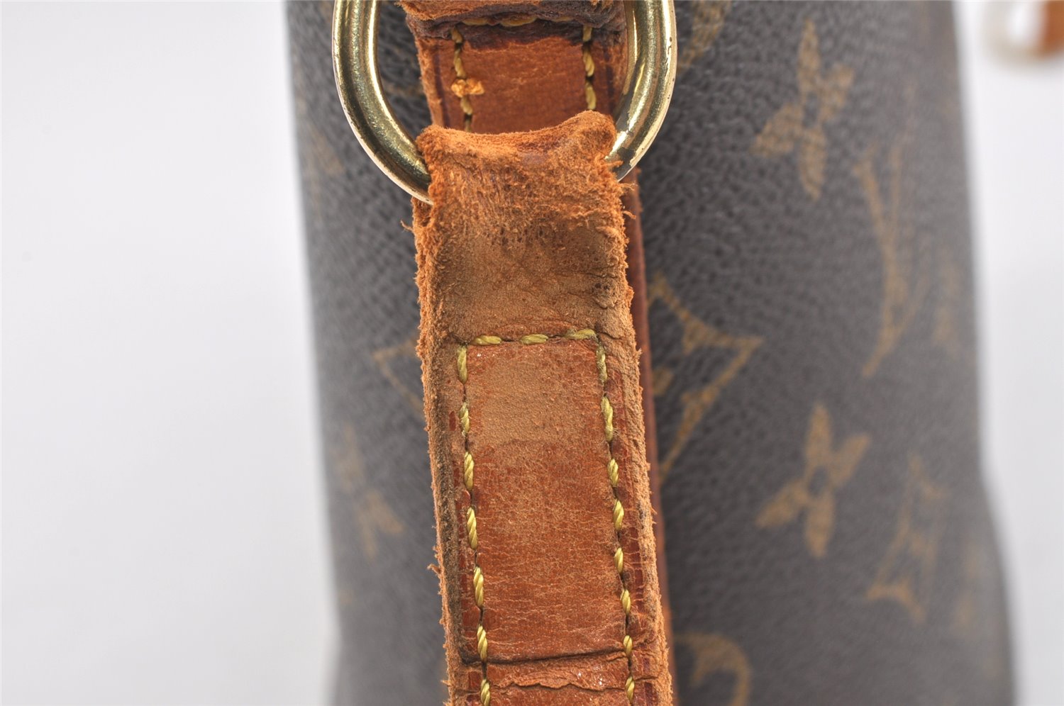 Authentic Louis Vuitton Monogram Drouot Shoulder Cross Bag M51290 Junk 2886K