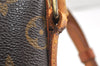 Authentic Louis Vuitton Monogram Drouot Shoulder Cross Bag M51290 Junk 2886K