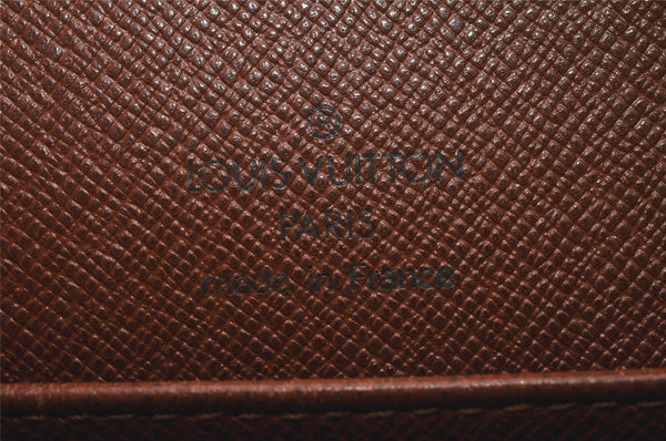 Authentic Louis Vuitton Monogram Drouot Shoulder Cross Bag M51290 Junk 2886K