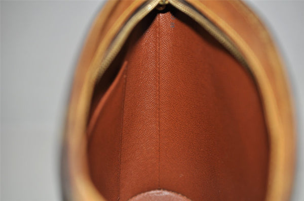 Authentic Louis Vuitton Monogram Drouot Shoulder Cross Bag M51290 Junk 2886K