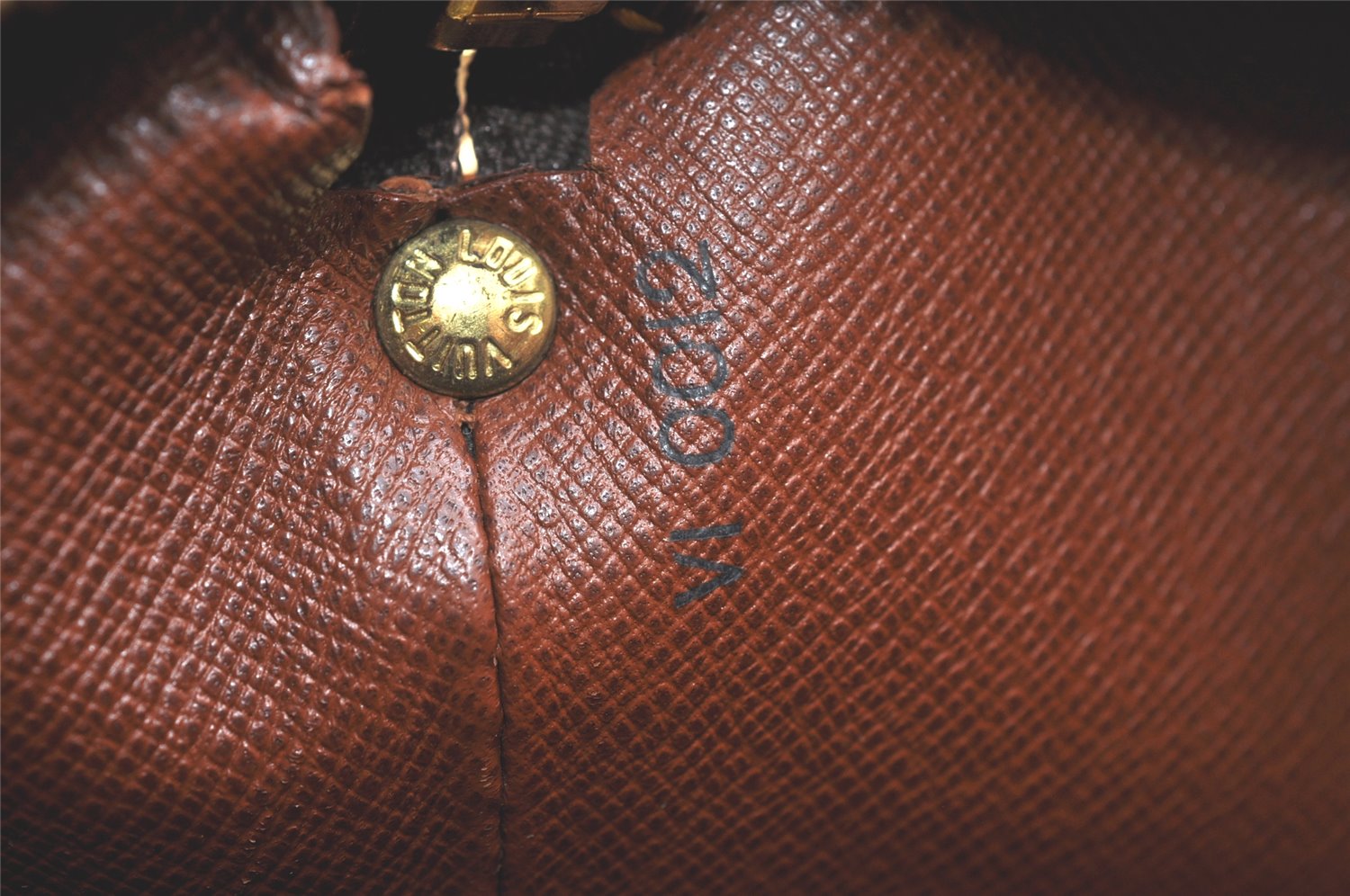 Authentic Louis Vuitton Monogram Drouot Shoulder Cross Bag M51290 Junk 2886K