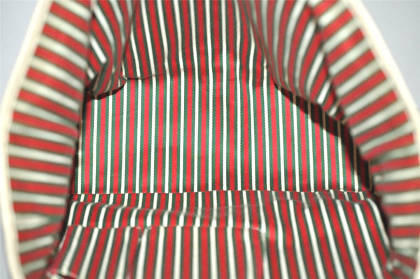 Authentic GUCCI New Britt Shoulder Tote Bag GG Canvas Leather 169945 Brown 2887J