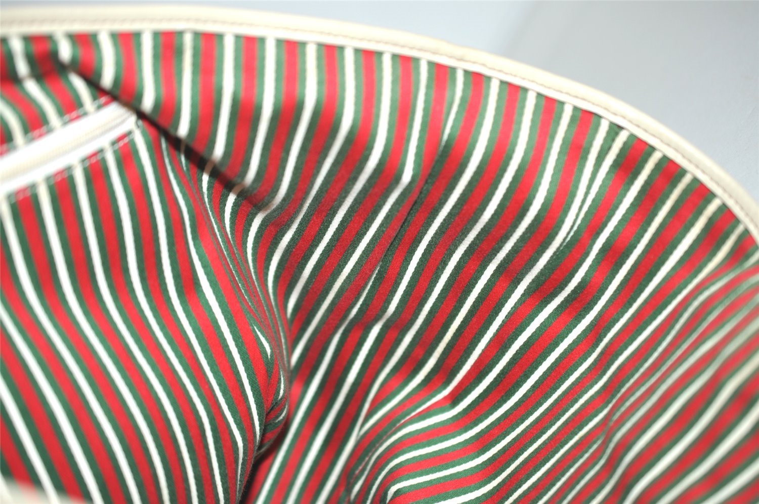 Authentic GUCCI New Britt Shoulder Tote Bag GG Canvas Leather 169945 Brown 2887J