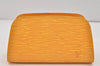 Authentic Louis Vuitton Epi Dauphine Cosmetic Pouch Yellow M48449 LV Junk 2887K