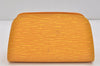 Authentic Louis Vuitton Epi Dauphine Cosmetic Pouch Yellow M48449 LV Junk 2887K