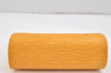 Authentic Louis Vuitton Epi Dauphine Cosmetic Pouch Yellow M48449 LV Junk 2887K