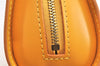 Authentic Louis Vuitton Epi Dauphine Cosmetic Pouch Yellow M48449 LV Junk 2887K