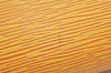 Authentic Louis Vuitton Epi Dauphine Cosmetic Pouch Yellow M48449 LV Junk 2887K