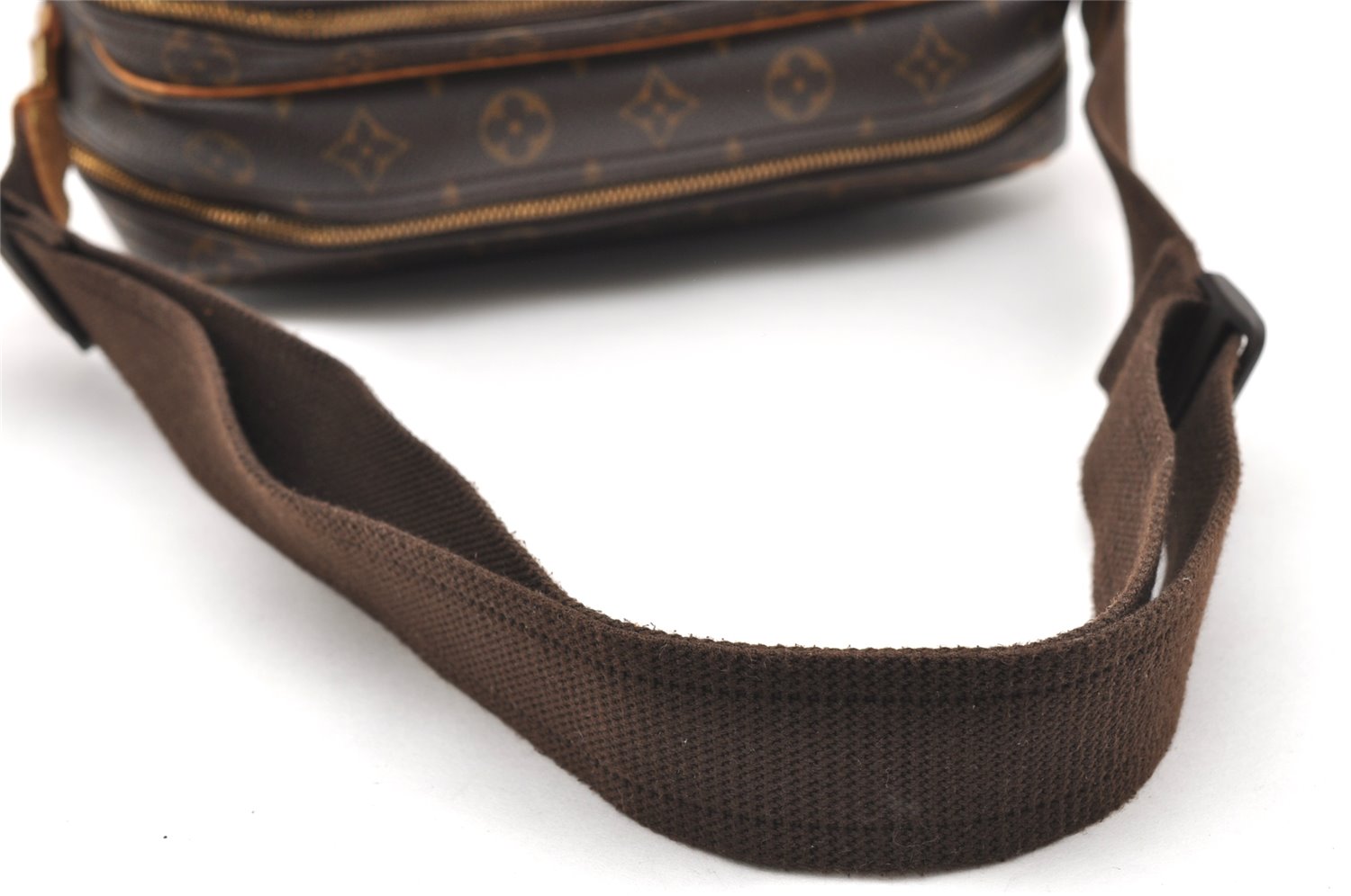 Authentic Louis Vuitton Monogram Reporter PM Shoulder Cross Bag M45254 LV 2888K