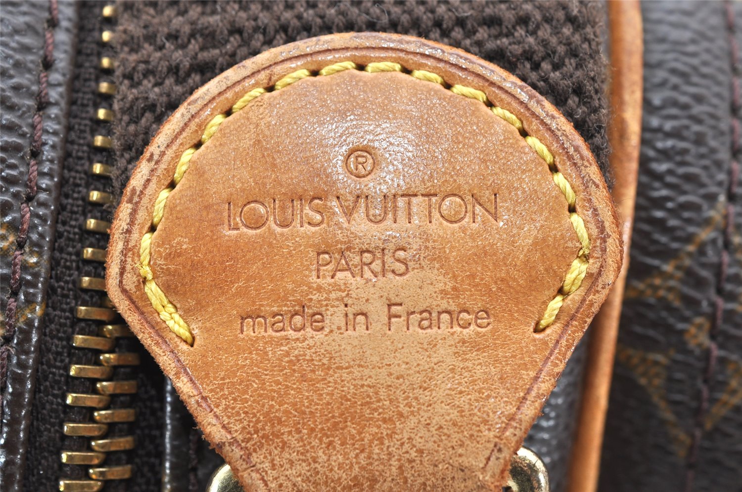 Authentic Louis Vuitton Monogram Reporter PM Shoulder Cross Bag M45254 LV 2888K