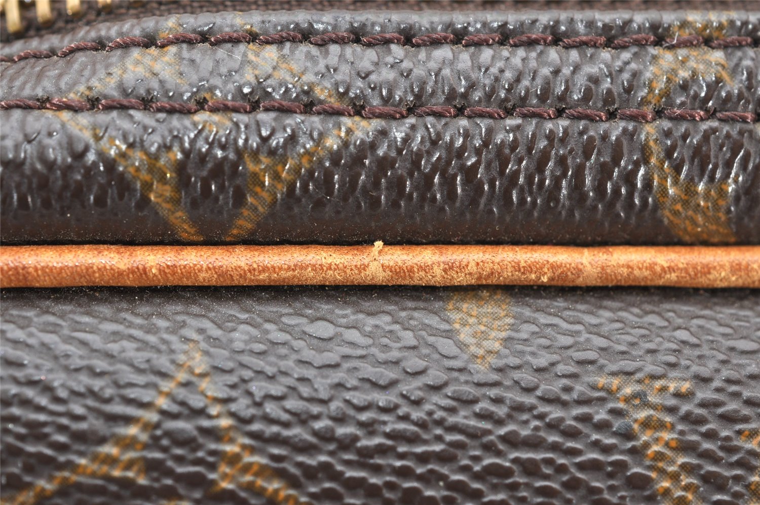 Authentic Louis Vuitton Monogram Reporter PM Shoulder Cross Bag M45254 LV 2888K