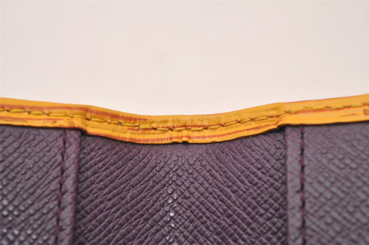 Authentic Louis Vuitton Epi Agenda Posh Notebook Cover Yellow R20529 LV 2889I