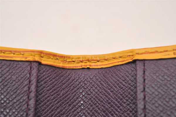 Authentic Louis Vuitton Epi Agenda Posh Notebook Cover Yellow R20529 LV 2889I