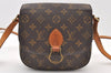 Authentic Louis Vuitton Monogram Saint Cloud MM M51243 Shoulder Cross Bag 2889J
