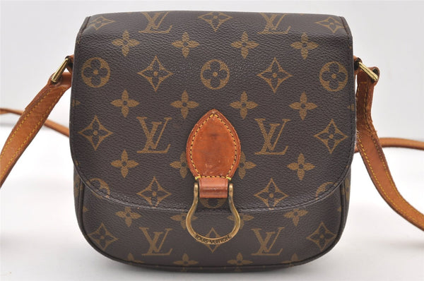 Authentic Louis Vuitton Monogram Saint Cloud MM M51243 Shoulder Cross Bag 2889J