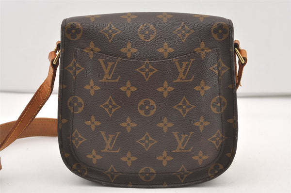 Authentic Louis Vuitton Monogram Saint Cloud MM M51243 Shoulder Cross Bag 2889J
