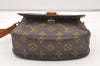 Authentic Louis Vuitton Monogram Saint Cloud MM M51243 Shoulder Cross Bag 2889J
