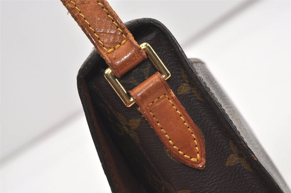 Authentic Louis Vuitton Monogram Saint Cloud MM M51243 Shoulder Cross Bag 2889J