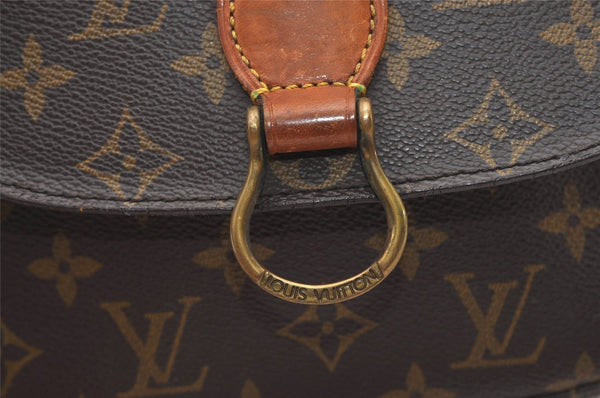 Authentic Louis Vuitton Monogram Saint Cloud MM M51243 Shoulder Cross Bag 2889J