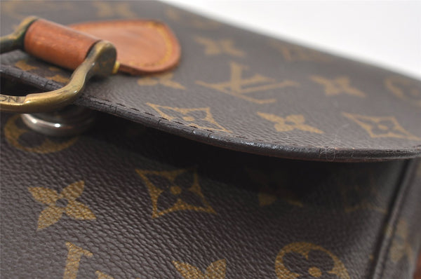 Authentic Louis Vuitton Monogram Saint Cloud MM M51243 Shoulder Cross Bag 2889J