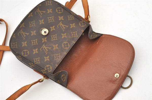 Authentic Louis Vuitton Monogram Saint Cloud MM M51243 Shoulder Cross Bag 2889J
